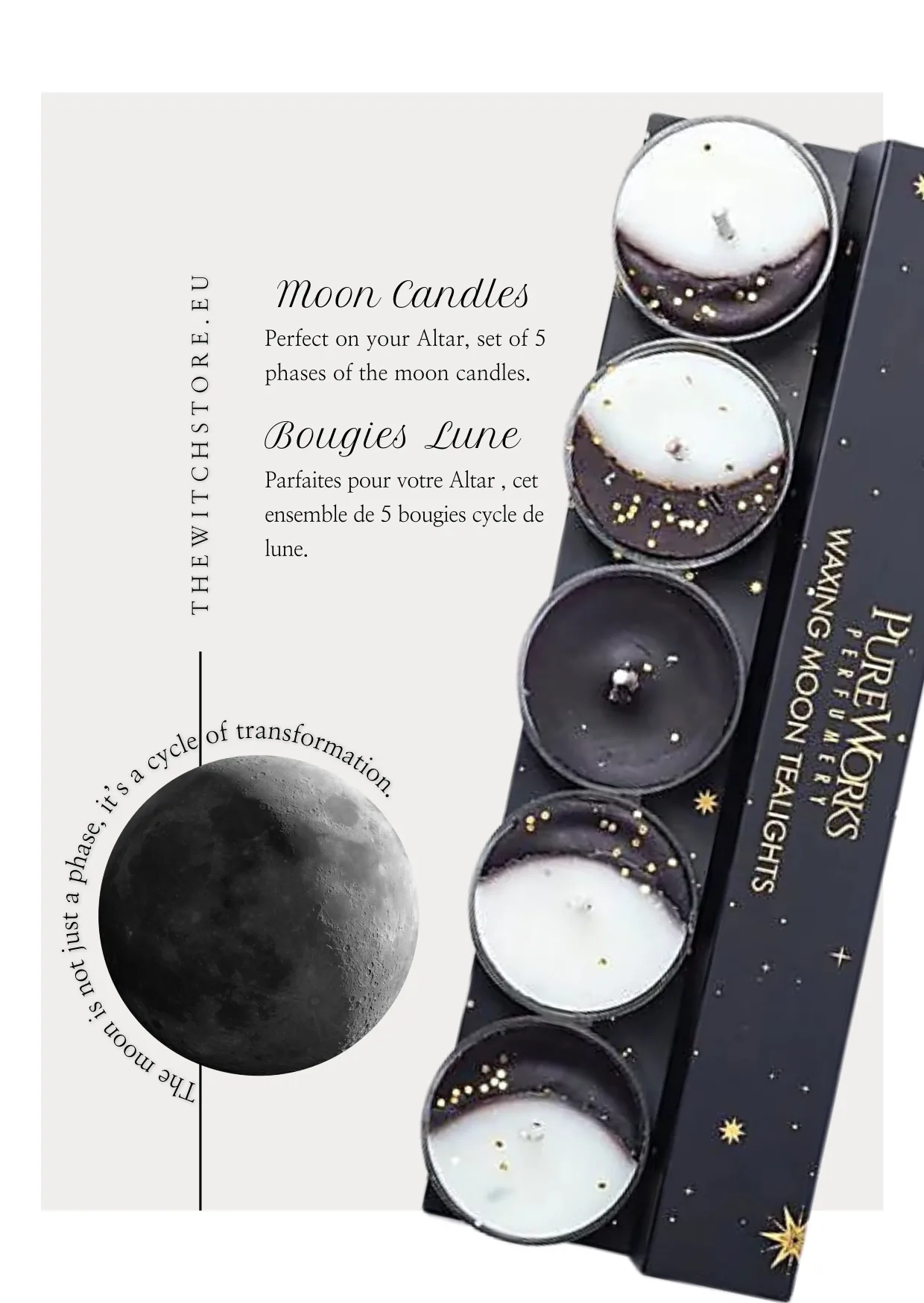 Bougies Lune / Moon Candles - Image 2