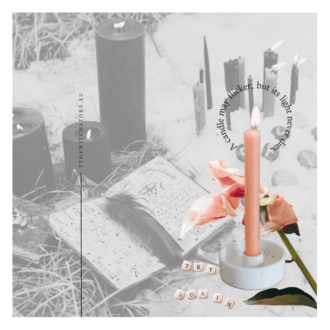 A candle may flicker, but its light never dies.