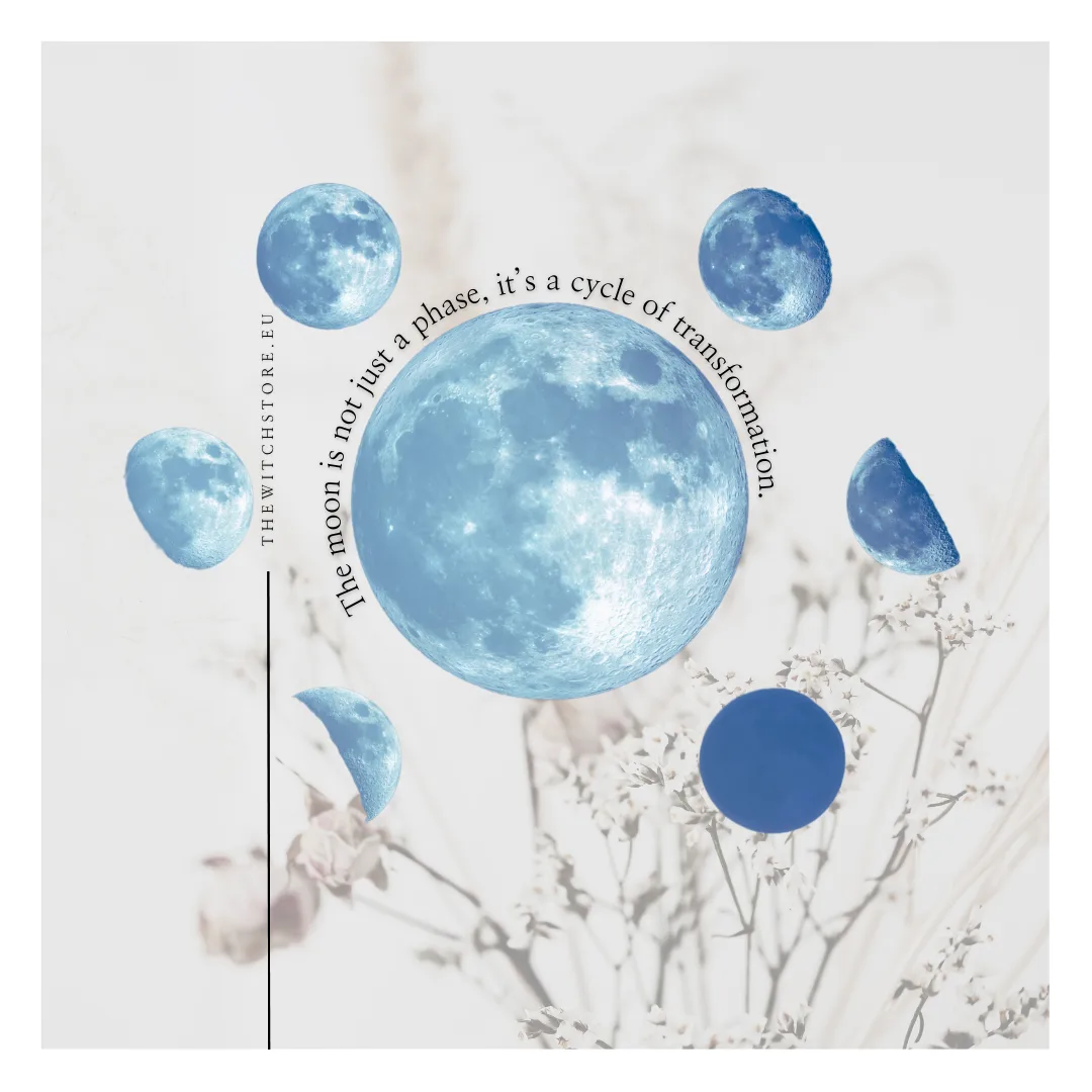The moon is not just a phase, it’s a cycle of transformation.