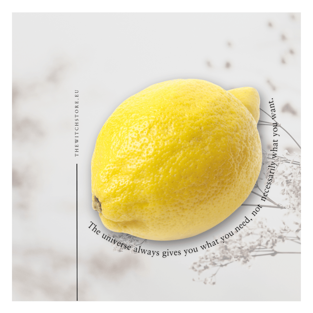 The universe always gives you what you need, not necessarily what you want.