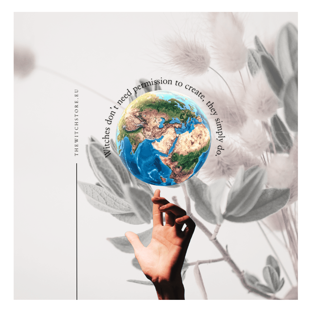 Witches don’t need permission to create—they simply do.